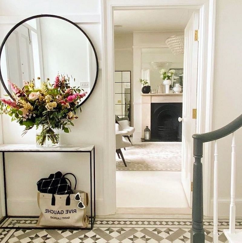 Reflecting Style and Space Enhancement with Hallway Mirror