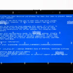 blue screen hmi picture