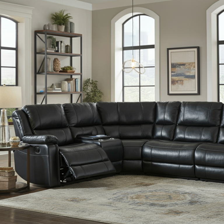 reclining sectional